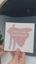 Load and play video in Gallery viewer, Frontline worker superhero sticker vinyl decal
