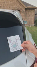 Load and play video in Gallery viewer, Pandemic Bunny Vinyl Sticker
