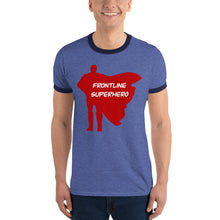 Load image into Gallery viewer, Frontline Superhero Ringer T-Shirt
