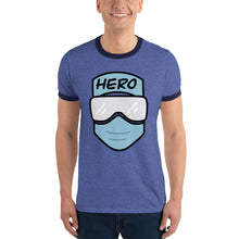 Load image into Gallery viewer, Healthcare Hero Ringer T-Shirt
