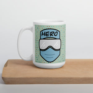 Healthcare Hero Seafoam Green Mug