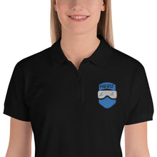 Load image into Gallery viewer, Healthcare Hero Premium Embroidered Women&#39;s Polo Shirt
