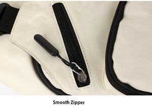 Casual Multifunctional Sling Bag with Earphone Access