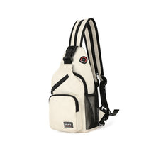 Load image into Gallery viewer, Casual Multifunctional Sling Bag with Earphone Access
