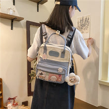 Load image into Gallery viewer, Korean-Style Cute Mini Nylon Shoulder Backpacks

