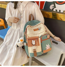 Load image into Gallery viewer, Harajuku Cute Backpack with Color Block
