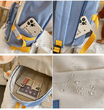 Load image into Gallery viewer, Harajuku Cute Backpack with Color Block
