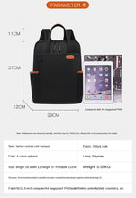 Load image into Gallery viewer, Waterproof Oxford Women Business 13.4 inch Laptop Backpack
