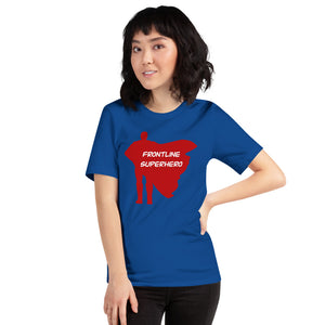 Front Line Superhero Premium Short-Sleeve Unisex T-Shirt