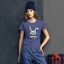 Load image into Gallery viewer, Pandemic Bunny Women&#39;s short sleeve t-shirt
