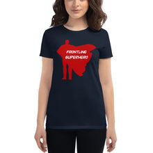Load image into Gallery viewer, Frontline Superhero Women&#39;s short sleeve t-shirt
